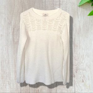 cream colored Sweater